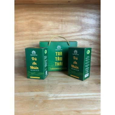 Trà Nõn Tôm Cao Cấp 400g + Túi Xách Trà Tâm Thái Thái Nguyên Giảm Giá 296k