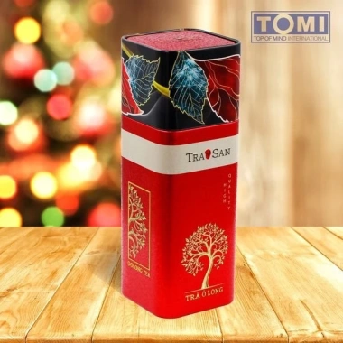 Trà Ô Long Tra San T48 80g Hộp Thiếc Vuông Cao - Hương Vị Thanh Khiết, Giá 85.000₫ 8
