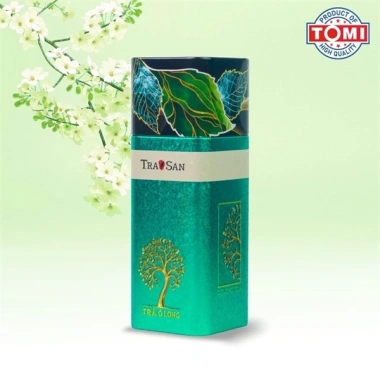 Trà Ô Long Tra San T48 80g Hộp Thiếc Vuông Cao - Hương Vị Thanh Khiết, Giá 85.000₫ 10