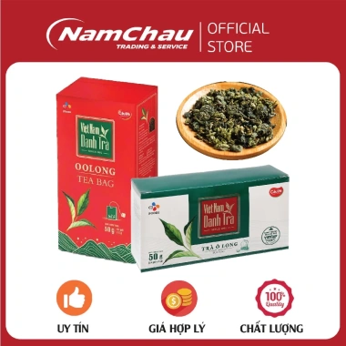 Trà Ô Long Túi Lọc Cầu Tre 25g - Hộp 48 gói (Thùng 48) Giá ưu đãi 28.800₫