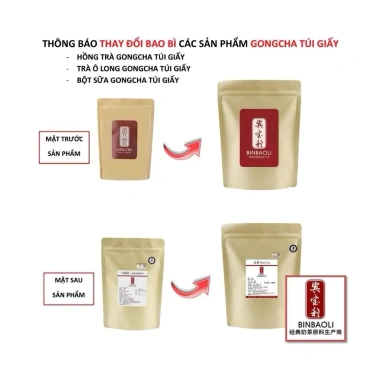 Trà Olong Gongcha BinBaoLi 500g - Hương vị thanh mát, giảm giá 145k 3