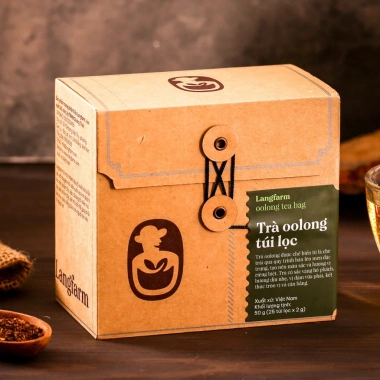 Trà Oolong Túi Lọc Langfarm x Thái Bảo - Thảo Mộc Đà Lạt, Sức Khỏe, Giá 70.000₫