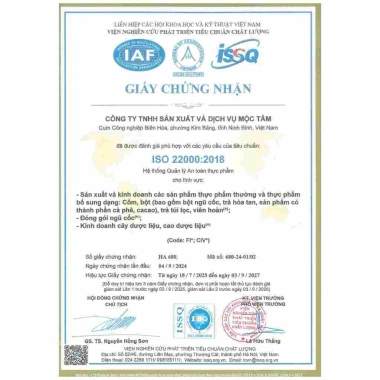 Trà Phan Tả Diệp Mộc Tâm An 25 gói 3.5g - Giá chỉ 34,500₫, thanh mát, tiêu hoá