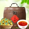 Trà Phổ Nhĩ Quýt Tân Hội cao cấp - Thùng gỗ quà tặng doanh nghiệp, chỉ 480.000 VND