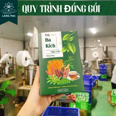 Trà Phục Dương Ba Kích Ngọc Cẩu Làng Mai 7 vị thảo dược Hộp 30 túi lọc, chỉ 71.200₫ 6
