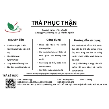 Trà Phục Thận giảm 23% - Hỗ trợ phục hồi tuyến thượng thận, chỉ 400.000đ 5