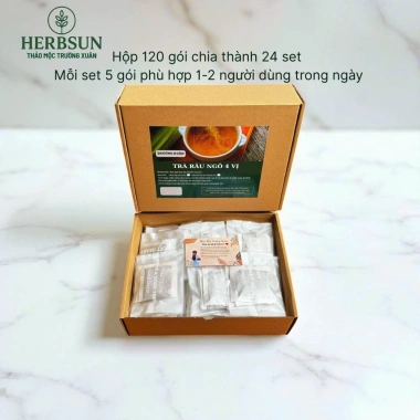 Trà Râu Ngô Rau Má 4 vị Herbsun - Lợi tiểu, lọc thận, giảm nóng, thay nước 97.200đ 6
