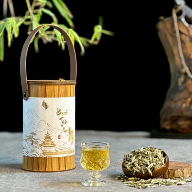 Trà Rừng Bạch Tiên An Cổ Thụ Hà Giang - Chè Xanh Trà Đạo, Hộp Quà Tặng 814k