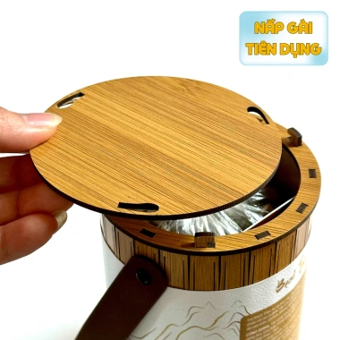 Trà Rừng Bạch Tiên An Cổ Thụ Hà Giang - Chè Xanh Trà Đạo, Hộp Quà Tặng 814k