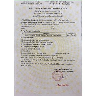Trà sâm dương đông trùng 5 vị thảo mộc - Hộp 30 gói, giảm còn 200k, tăng năng lượng, hỗ trợ sức khỏe 4