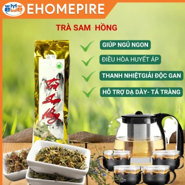Trà sâm hồng chính hãng gói lớn 500g - Giá chỉ 130.000, tặng ly miễn phí 3