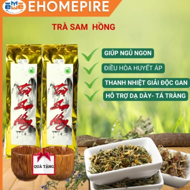 Trà sâm hồng chính hãng gói lớn 500g - Giá chỉ 130.000, tặng ly miễn phí 5