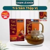 Trà Sâm Thập Vị Thanh Lọc Cơ Thể - Tăng Đề Kháng, Giấc Ngủ Ngon, Chỉ 180.000 2