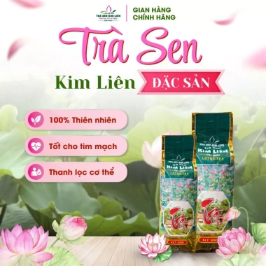 Trà sen Kim Liên Đặc sản bao thiếc - Quê Bác chuẩn vị Nghệ, thơm ngon, giảm còn 99.000₫