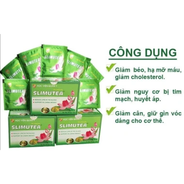 Trà Slimutea Học viện Quân y - Ngăn tiểu đường, huyết áp, giảm mỡ máu, hộp 20 gói 55.000đ 2 Trà Slimutea Học viện Quân y - Ngăn tiểu đường, huyết áp, giảm mỡ máu, hộp 20 gói 55.000đ 2