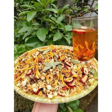 Trà Sơn Mật, Hồng Sâm Táo Đỏ, Đông Trùng Hạ Thảo – Tăng Sinh Lực, Giá 39.000 VNĐ
