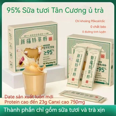 Trà sữa Tân Cương nguyên chất – sữa bò tươi cao nguyên, gói nhỏ tiện lợi, không thêm đường, chỉ 175.000₫ 4
