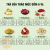 Trà sữa thảo mộc Vân Nam Dưỡng nhan set mix đủ vị công thức chuẩn chỉ 18.000₫ 2