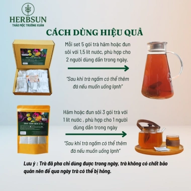 Trà Tâm Sen 5 vị Trường Xuân - Thư giãn, dễ ngủ, giảm căng thẳng, mệt mỏi tự nhiên, giá ưu đãi 135k 4