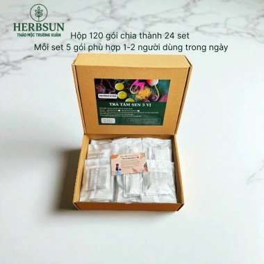 Trà Tâm Sen 5 vị Trường Xuân - Thư giãn, dễ ngủ, giảm căng thẳng, mệt mỏi tự nhiên, giá ưu đãi 135k 7