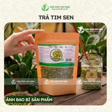Trà Tâm Sen Tim Sen Huế Sấy Khô Loại 1 - Giúp Ngủ Ngon, Giảm Giá - Thảo Dược Duy Hưng 4