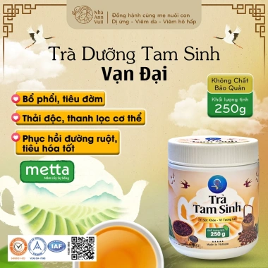 Trà Tam Sinh Vạn Đại 250g - Tăng Cường Năng Lượng, Giảm Giá Đặc Biệt 475k