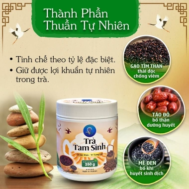 Trà Tam Sinh Vạn Đại 250g - Tăng Cường Năng Lượng, Giảm Giá Đặc Biệt 475k 5