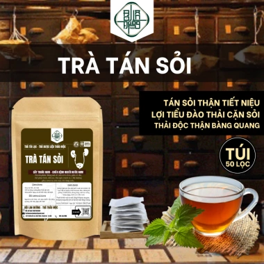 Trà Tán Sỏi Bội Lan Đường Túi 50 lọc - Thảo mộc tự nhiên, giảm giá 154k
