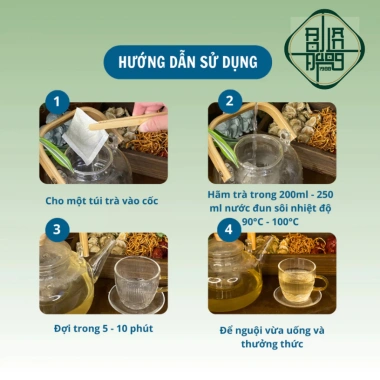 Trà Tán Sỏi Bội Lan Đường Túi 50 lọc - Thảo mộc tự nhiên, giảm giá 154k 2