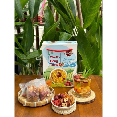 Trà Táo Đỏ Đông Trùng 10 Gói 250g - Giảm Giá 89.000đ, Tăng Sức Đề Kháng 7