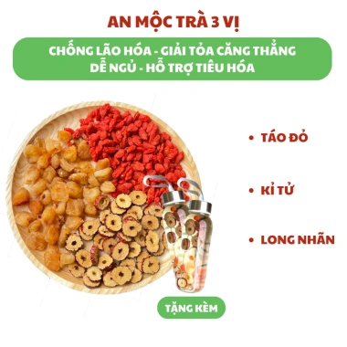 Trà táo đỏ kỉ tử long nhãn – Thảo mộc an nhiên, dễ ngủ, đẹp da, chống lão hoá 2