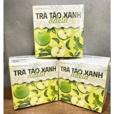 Trà táo xanh Adela mẫu 2.025 - Hộp 12 gói, giảm mỡ nhanh, dùng 1 gói sáng mỗi ngày, giảm giá 255k 6