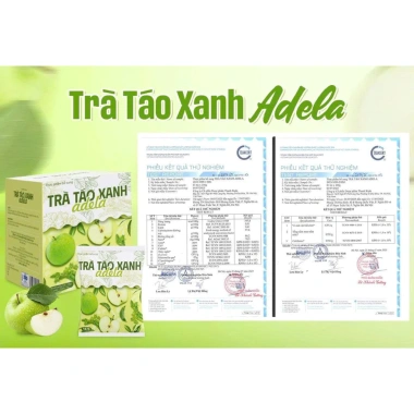 Trà Táo Xanh Adela mẫu mới định hình eo giữ dáng chính hãng 12 gói - 227.999₫ 6