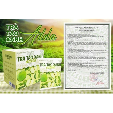 Trà Táo Xanh Adela mẫu mới định hình eo giữ dáng chính hãng 12 gói - 227.999₫ 7
