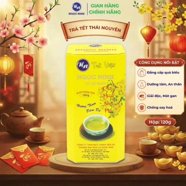 Trà Tết Thái Nguyên NGỌC NINH 120g – Hương thơm, tăng sức đề kháng, giảm 22%