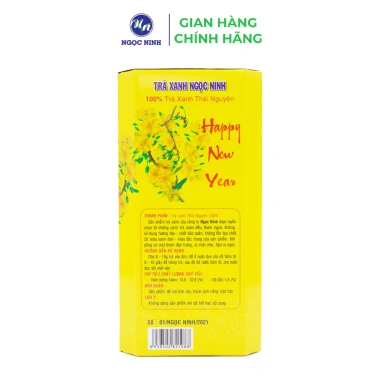 Trà Tết Thái Nguyên NGỌC NINH 120g – Hương thơm, tăng sức đề kháng, giảm 22%