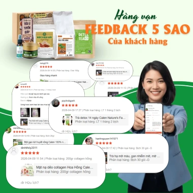 Trà thải độc ruột Calen 30 lọc Giảm táo bón, tiêu hoá, giảm cân, giá ưu đãi 200k