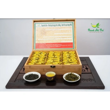 Trà Thái Nguyên Ngon 500g - Hộp Tre Bảo Quản - Chè Thanh Hải, Giá 1.000.000₫
