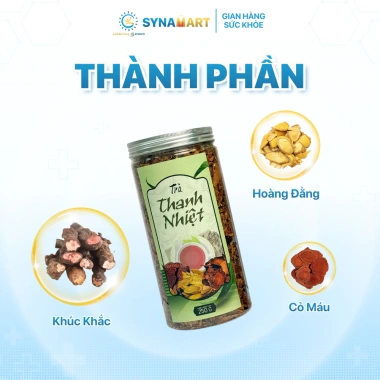 Trà Thanh Nhiệt 250g SYNAMART - Giải Độc, Giảm Nóng, Thanh Nhiệt Miệng, 250.000
