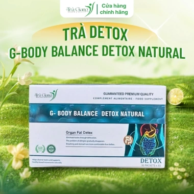 Trà Thảo Dược Nhuận Tràng G Natural 30 gói 3g - Hỗ trợ tiêu hoá, giảm táo bón, giá chỉ 750.000₫
