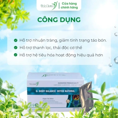 Trà Thảo Dược Nhuận Tràng G Natural 30 gói 3g - Hỗ trợ tiêu hoá, giảm táo bón, giá chỉ 750.000₫ 3
