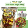 Trà thảo mộc 10 vị thanh nhiệt, thải độc, mát gan, an thần 1.000g Giá 70.000 VND