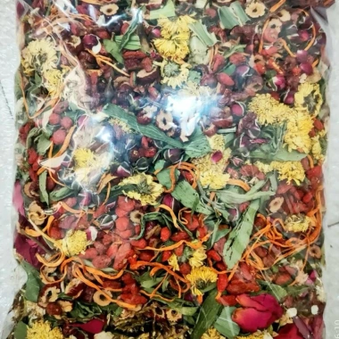 Trà thảo mộc 10 vị thanh nhiệt, thải độc, mát gan, an thần 1.000g Giá 70.000 VND 3