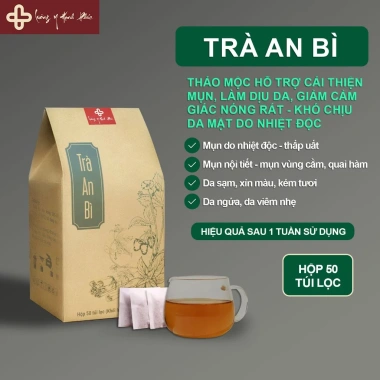 Trà thảo mộc An Bì 12 vị - Thanh mát, thanh nhiệt da, giảm mụn viêm, chỉ 180.000đ