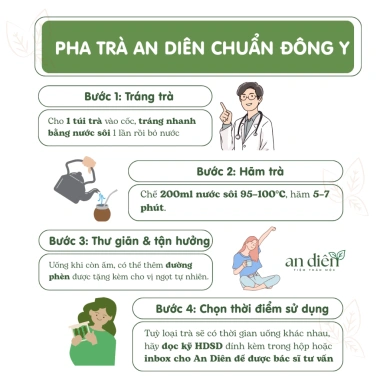 Trà thảo mộc An Diên hương hoa nhài – Đẹp da, thơm người, giảm còn 95.000đ
