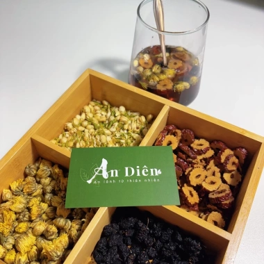 Trà thảo mộc An Diên hương hoa nhài – Đẹp da, thơm người, giảm còn 95.000đ
