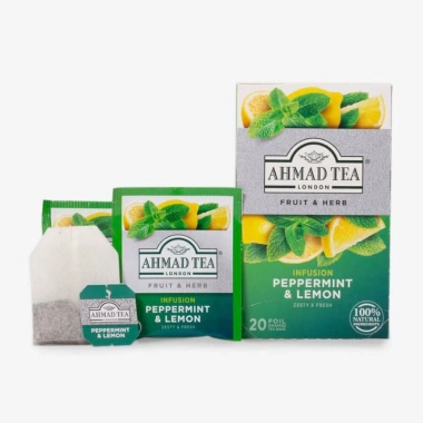 Trà thảo mộc Bạc Hà và Chanh Ahmad 30g - 20 túi lọc, chỉ 30.000 VND 3 Trà thảo mộc Bạc Hà và Chanh Ahmad 30g - 20 túi lọc, chỉ 30.000 VND 3