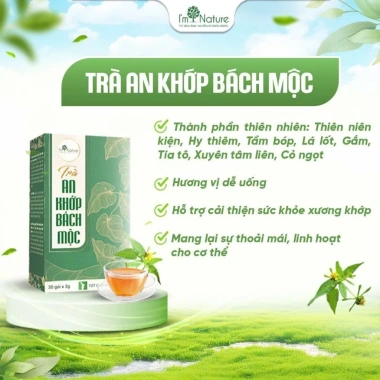 Trà Thảo Mộc Bách Mộc - Giảm Đau Nhức, Lưu Thông Khí Huyết, Tăng Cường Sức Khỏe - Chỉ 99.000 VND (Giá Gốc 126.720 VND) 2