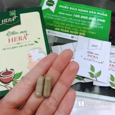 Trà thảo mộc giảm cân Hera - Giảm cân nhanh, an toàn, chỉ 500.000₫