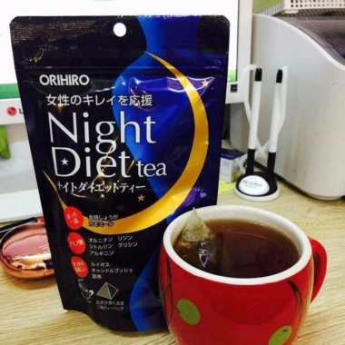 Trà Thảo Mộc Giảm Cân ORIHIRO Night Diet Nhật Bản Thanh Nhiệt Giải Độc 20 Túi 188k